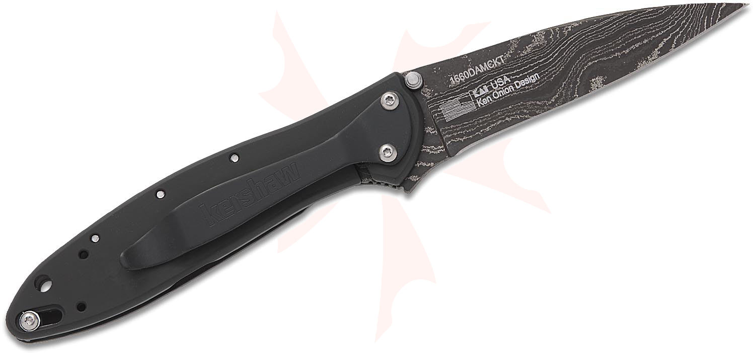 Kershaw 1660DAMCKT Ken Onion Leek Assisted Flipper Knife 3