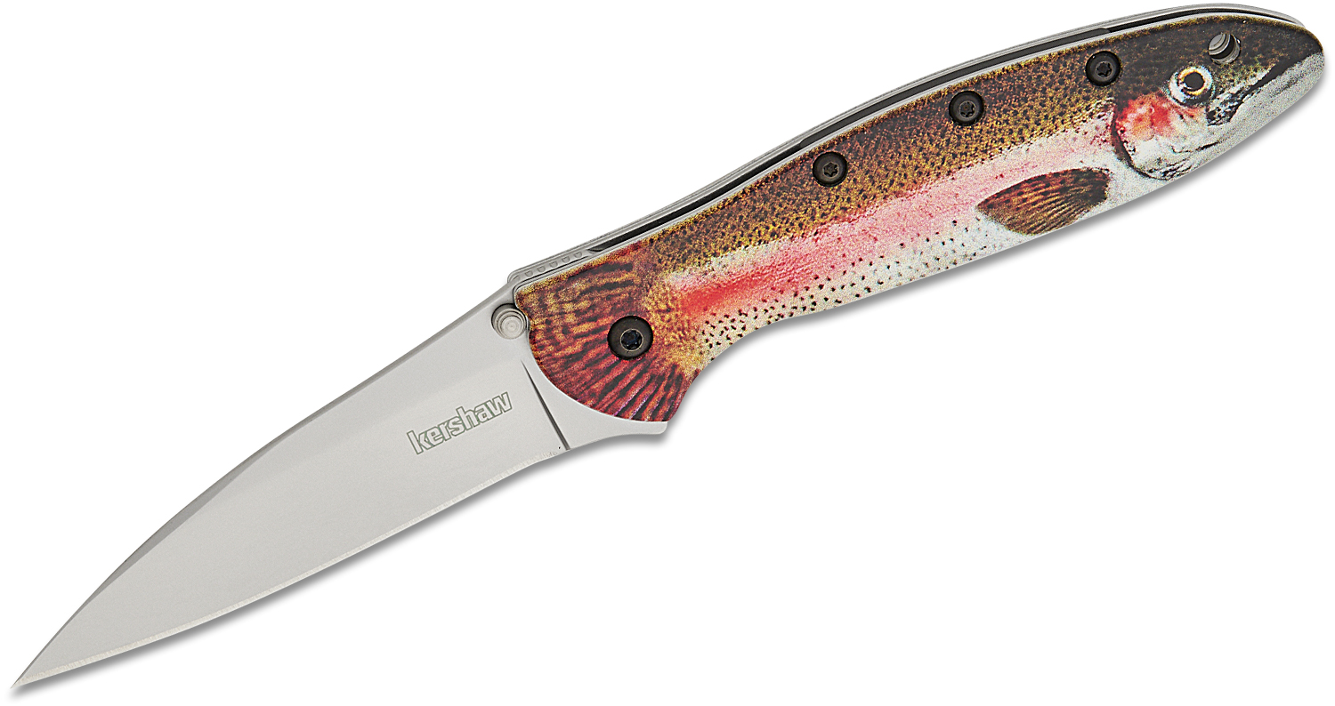 Kershaw 1660TROUT Ken Onion Leek CCI Assisted Liner Lock Flipper