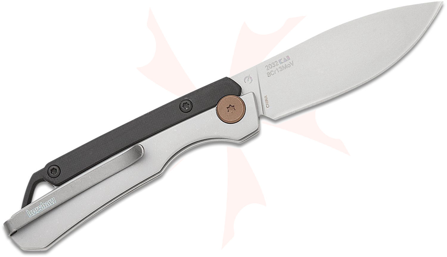 Kershaw 2032 Esteem Double Detent Slipjoint Folding Knife 2.5" Bead