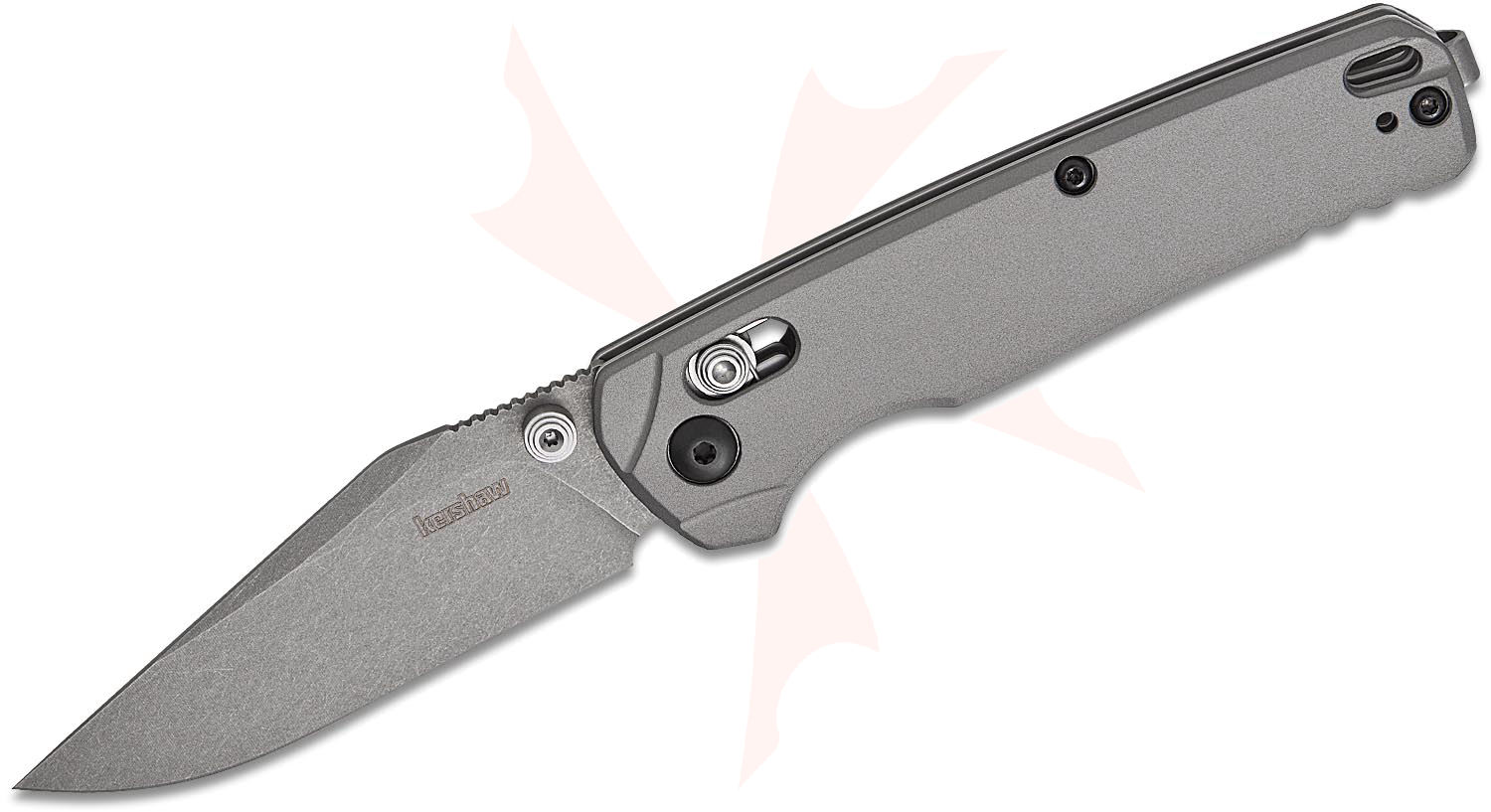 Kershaw 6106GRY USA-Made Bel Air DuraLock KVT Folding Knife 3.1