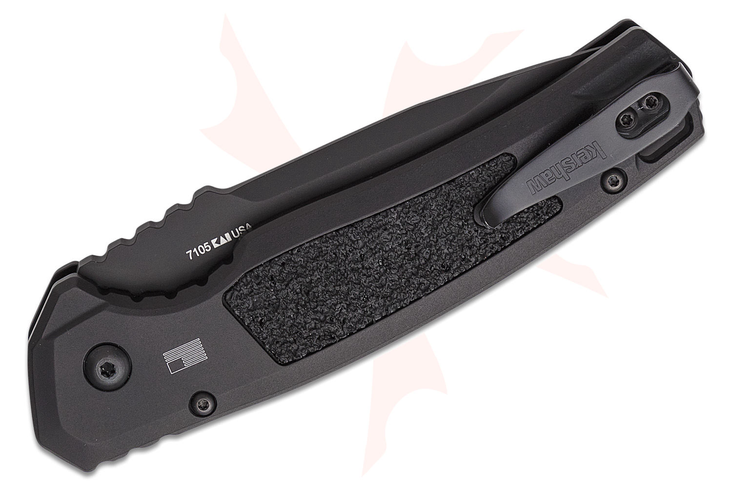 Kershaw 7105 Launch 16 AUTO Folding Knife 3.45" CPMM4 Black Cerakote