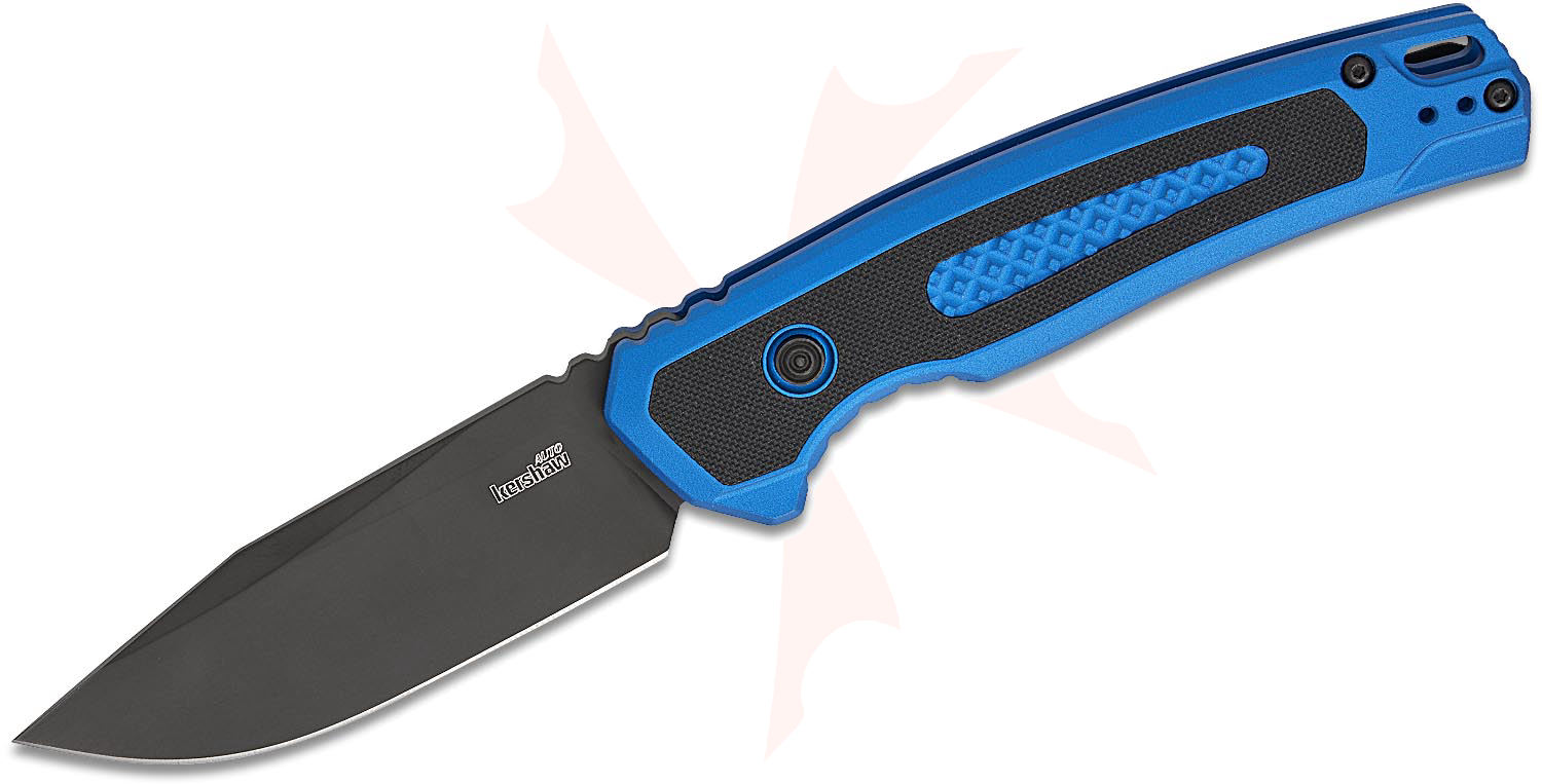 Kershaw 7106BLU Launch 21 Button Lock AUTO Folding Knife 3.45