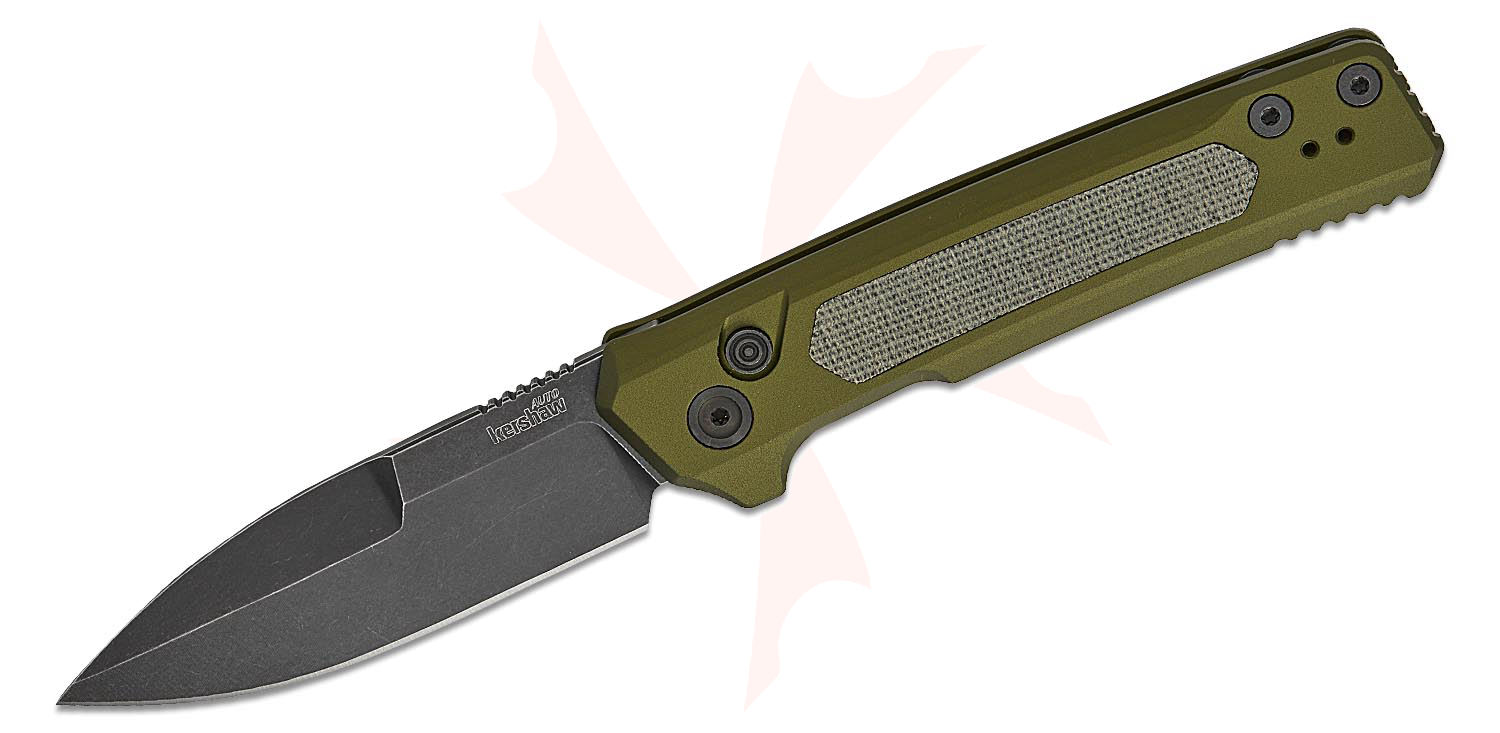 Kershaw Launch 22 folding knife open on white background