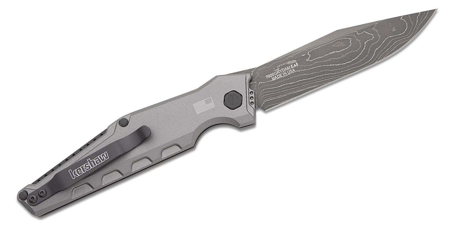 Kershaw 7900GRYDAM Launch 7 AUTO Folding Knife 3.75