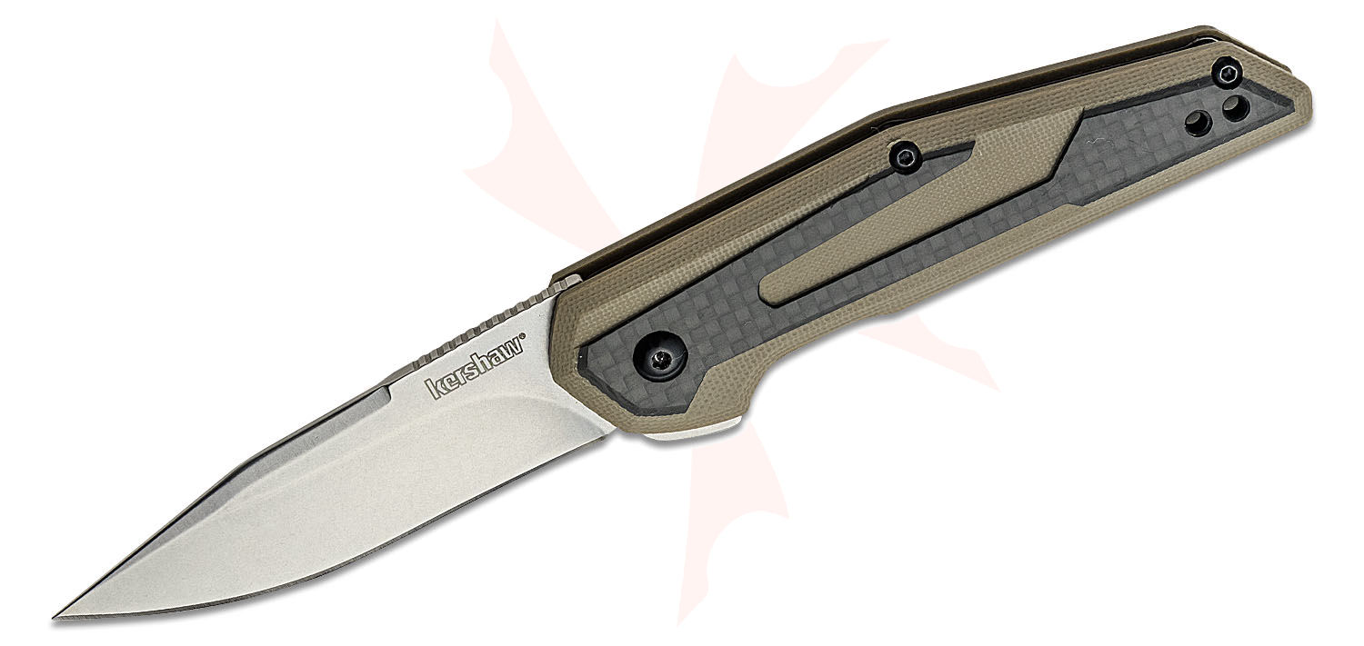 Kershaw 1160TAN Jens Anso Fraxion Flipper Knife 2.75