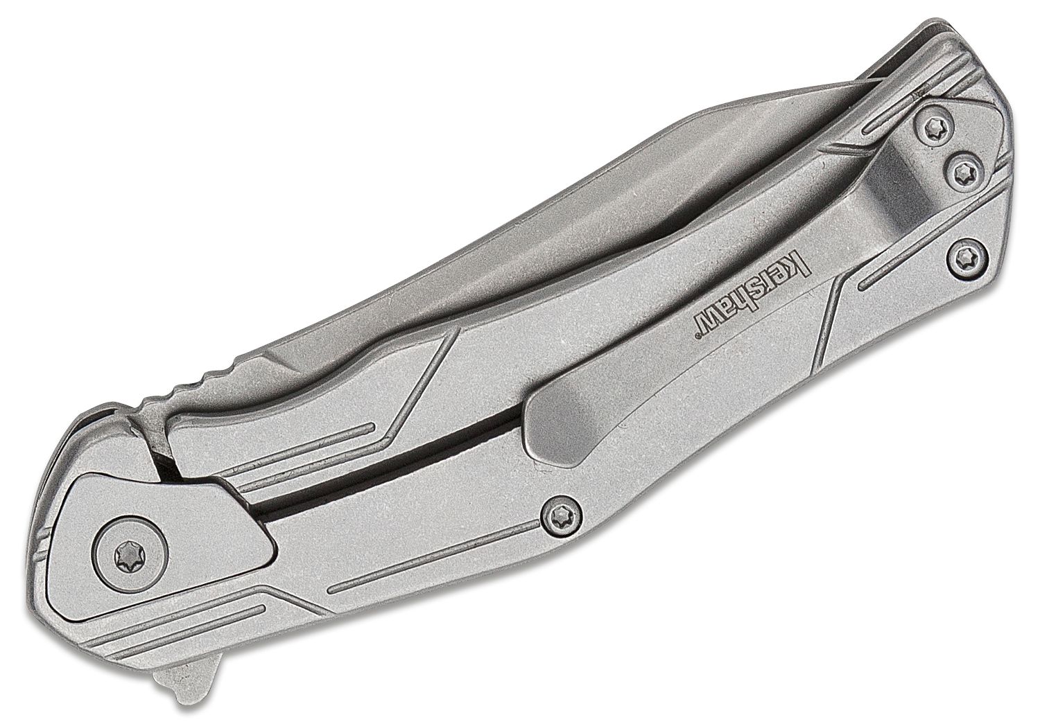Kershaw 1380 Husker Assisted 3 in Blade Stainless Handle for sale online 
