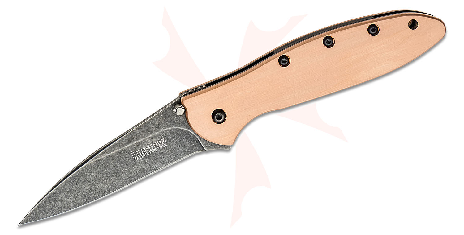 Kershaw 1660CUBW Ken Onion Leek Assisted Flipper Knife 3