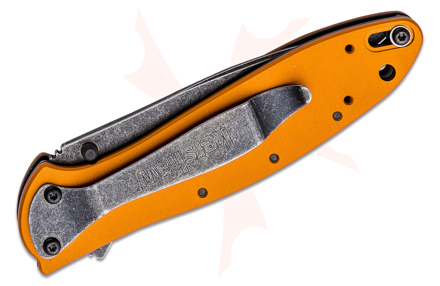 leek Kershaw 1660ORS35 Ken Onion Leek Assisted Flipper Knife 3