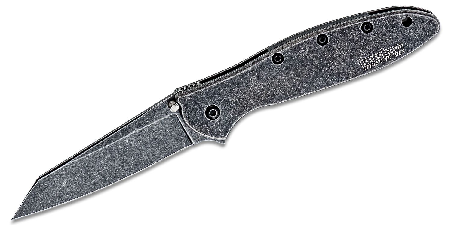  Kershaw Leek Pocket Knife, 3 14C28N Stainless Steel