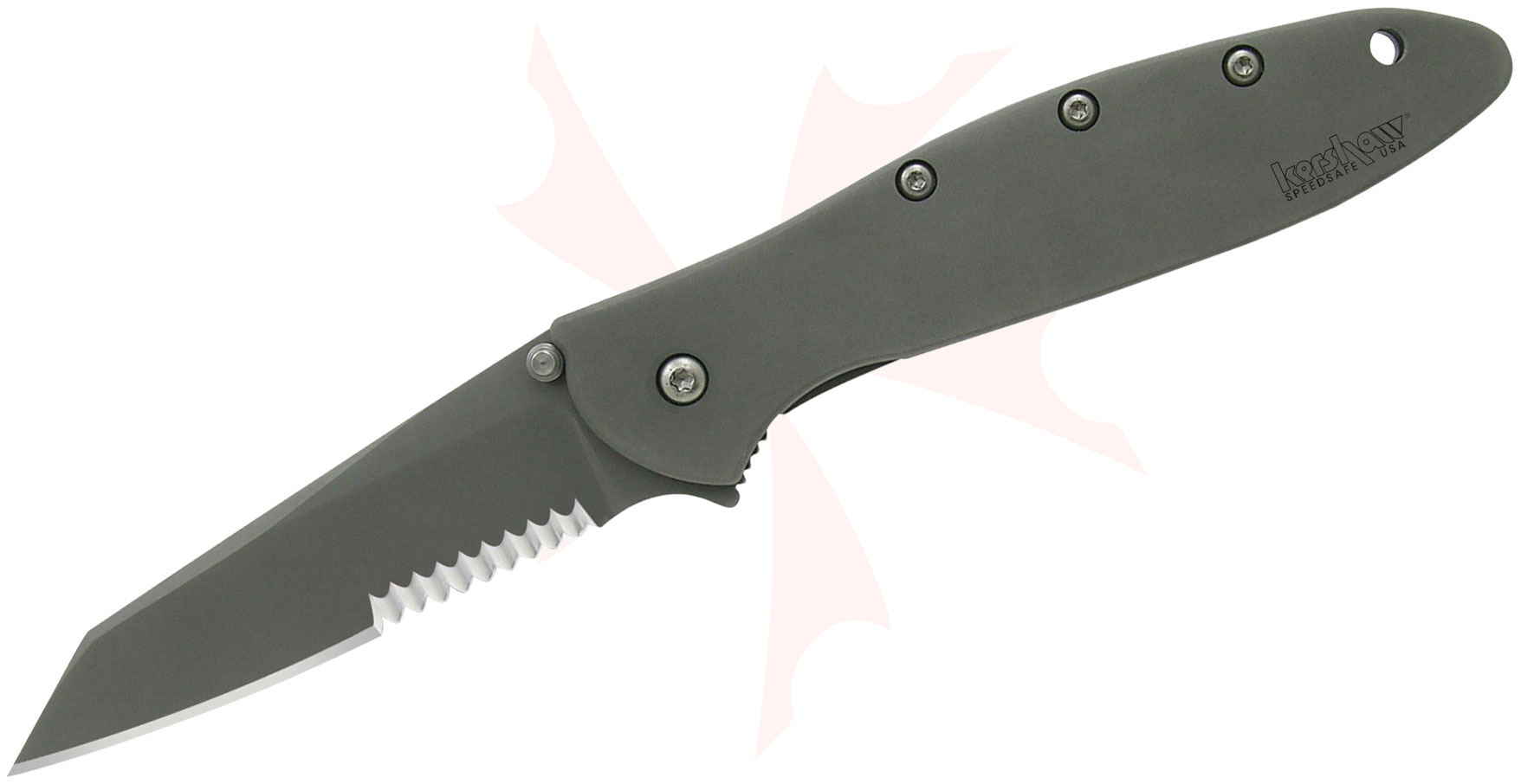 Kershaw 1660TGRYST Random Leek Assisted 3