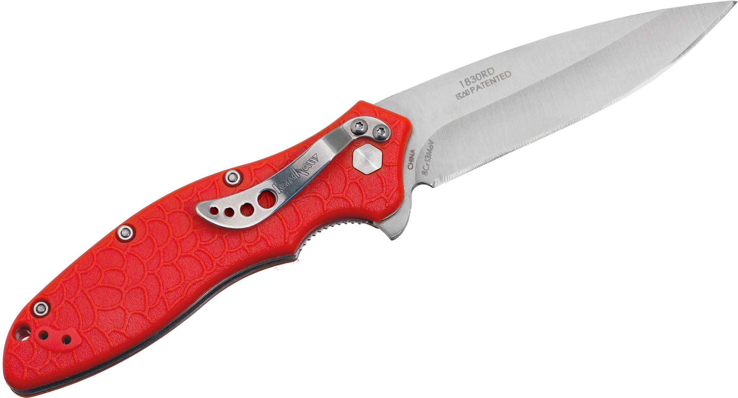 Kershaw Tumbler Red 4038 Rescue Hunting Folding Combat Camping