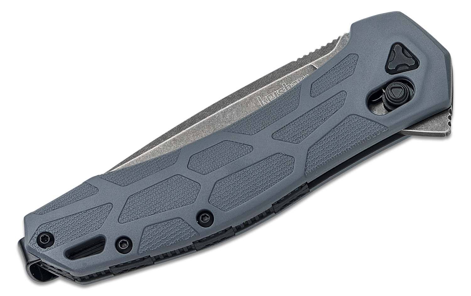 Kershaw Knives: Hatch - Two-Tone D2 Cleaver - Glass-Filled Nylon - Nested  Steel Liners - Lockback