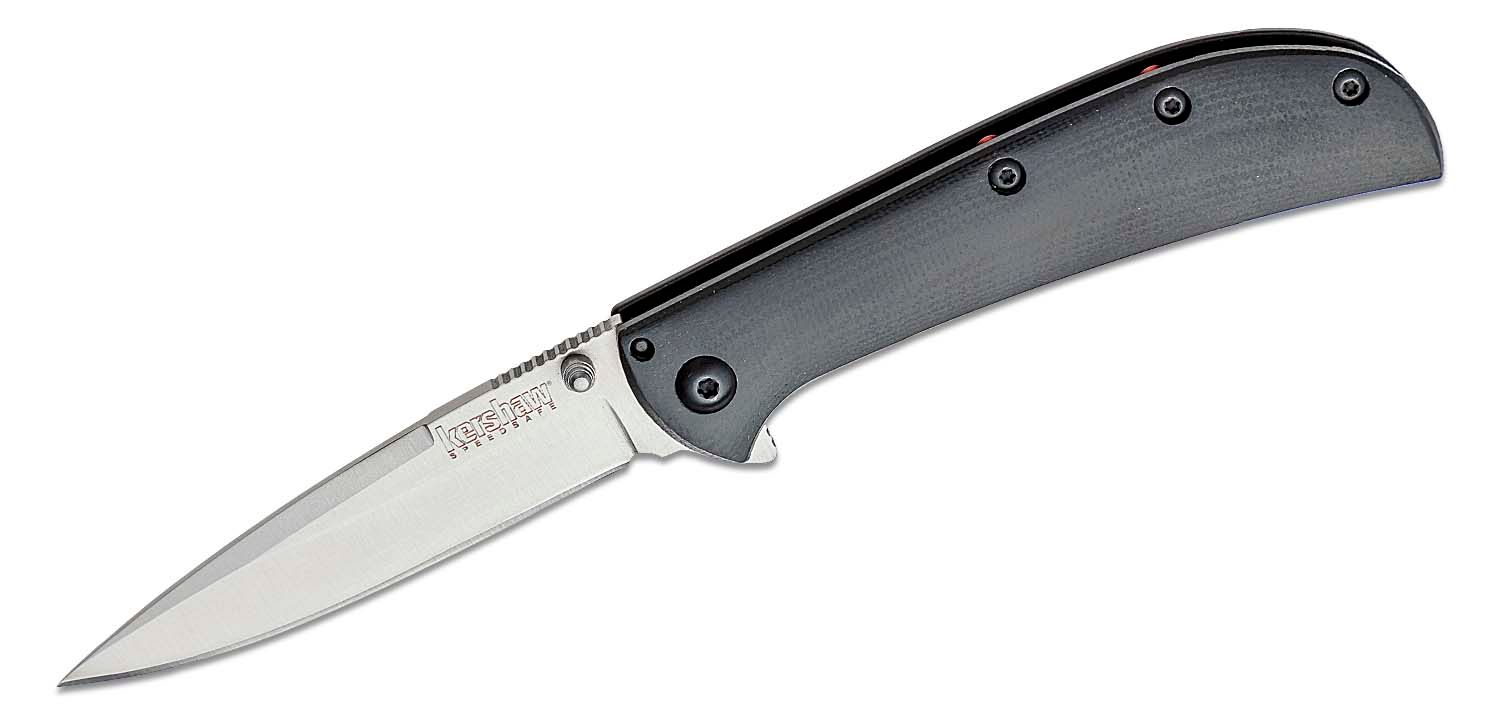 Discontinued Kershaw Tumbler Sub Frame Lock Flipper Knife Black