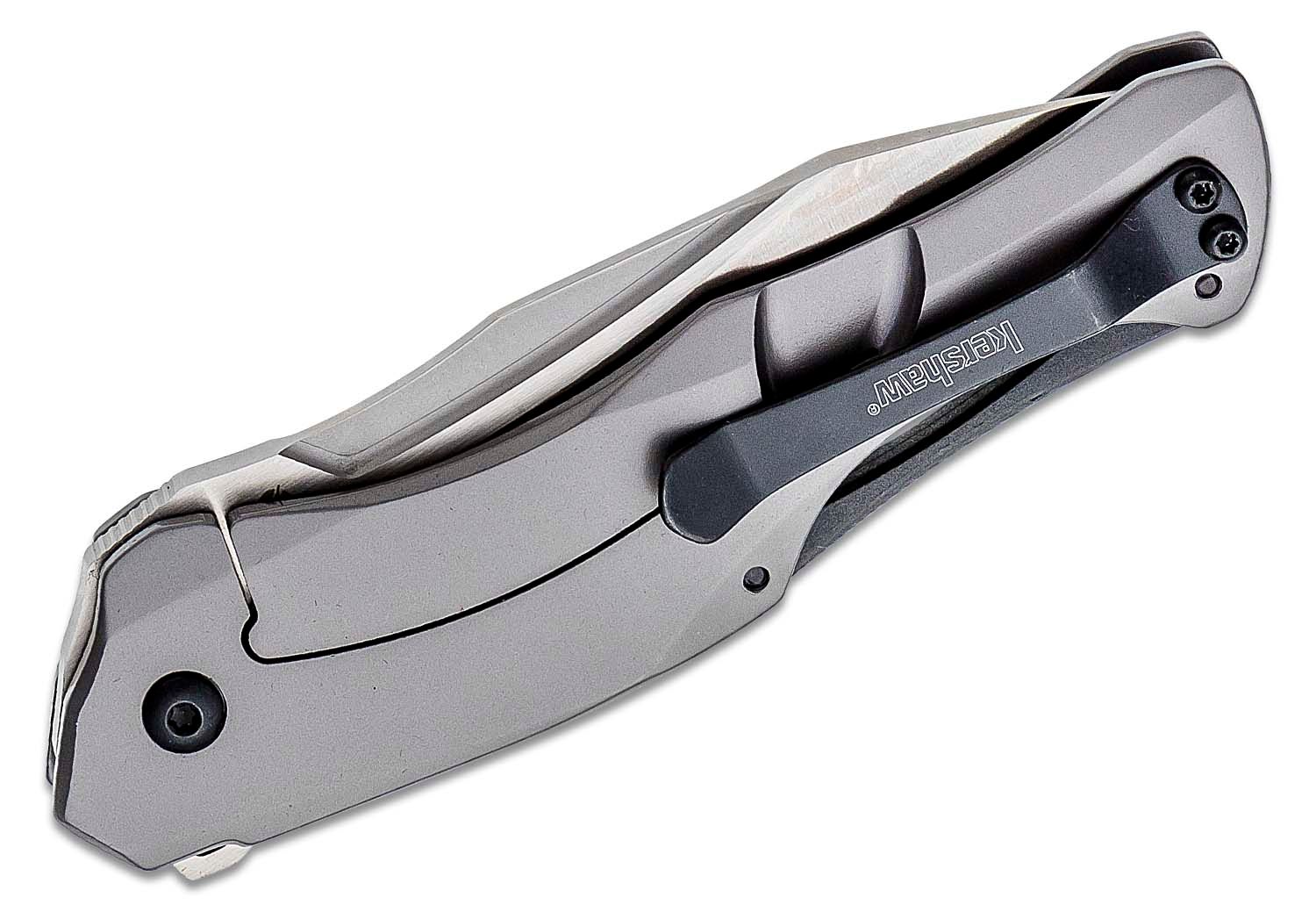 Kershaw Knives: Hatch - Two-Tone D2 Cleaver - Glass-Filled Nylon - Nested  Steel Liners - Lockback