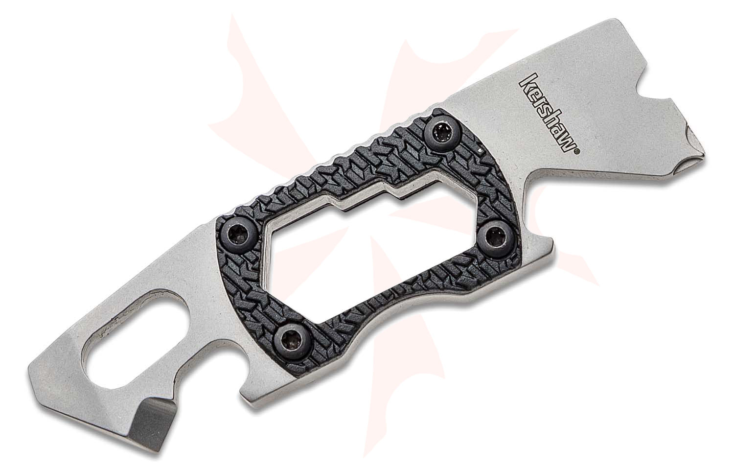 Kershaw 8810 PT-2 Pry Tool-2 Keychain Mini Multi-Tool, 3.25