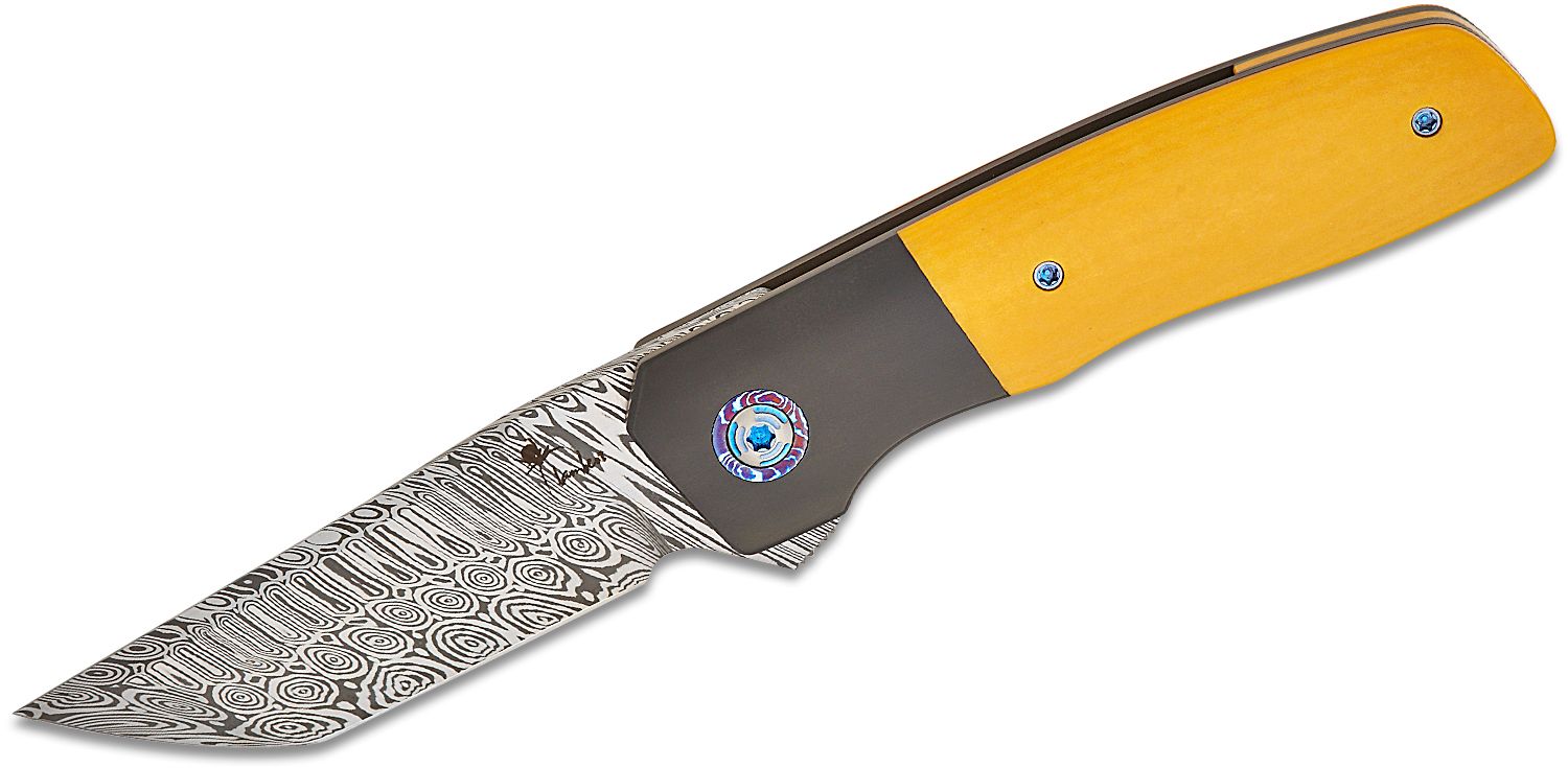 Kirby Lambert Custom JVO Collaboration Seishin Flipper Knife 3.25 ...