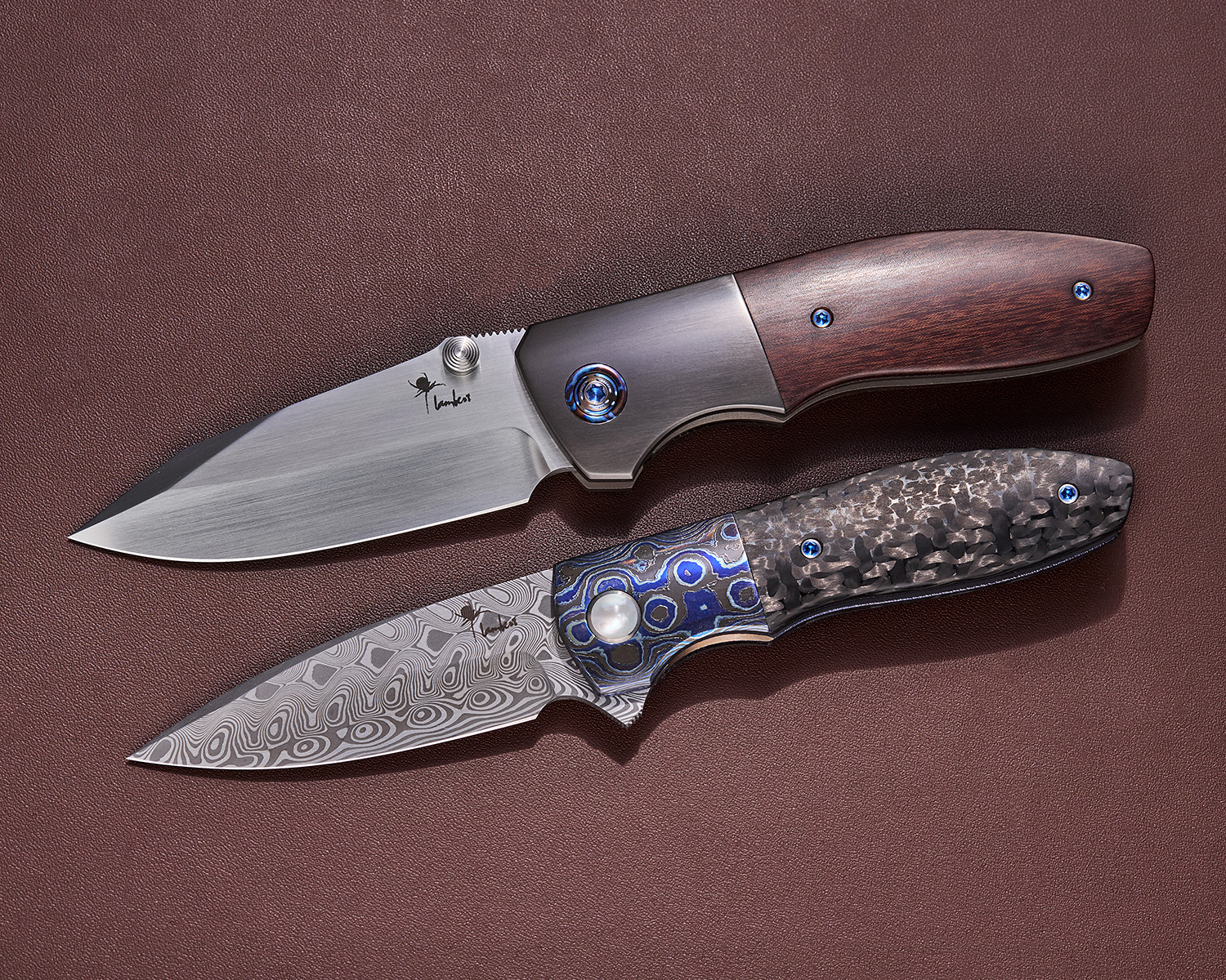 Kirby Lambert Custom Mini Gents Blitz Folding Knife 3