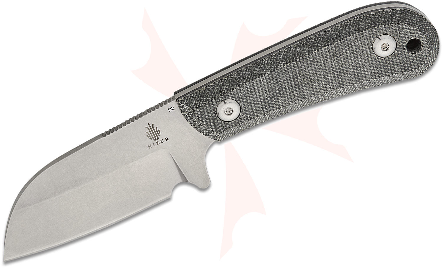 Kizer Deckhand fixed blade on white background