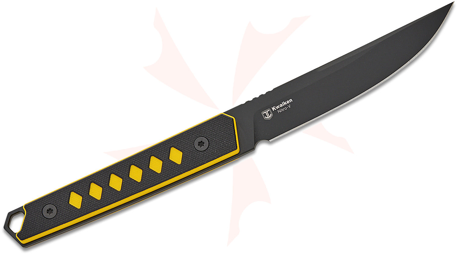 Kizer Cutlery Johan Jordaan Kwaiken Fixed Blade Knife 3.94