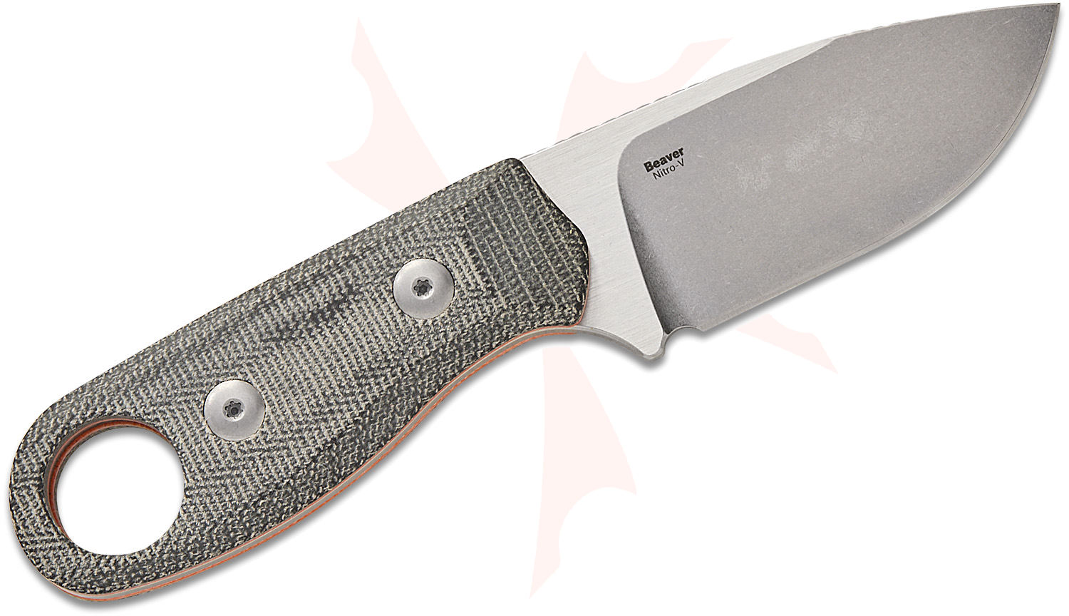 Kizer Cutlery Beaver Fixed Blade Knife 2.75