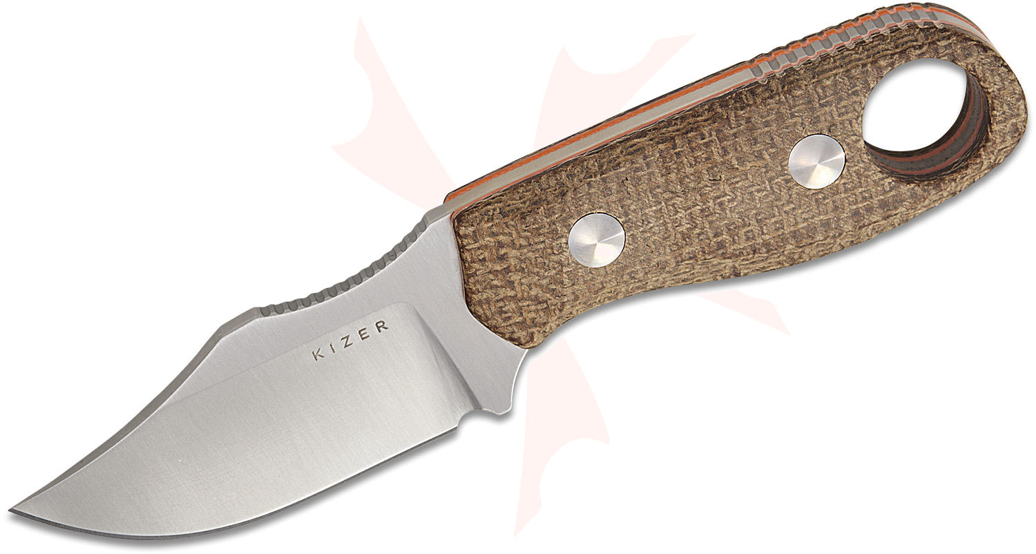 Kizer Cutlery Beaver 2 Fixed Blade Knife 2.75