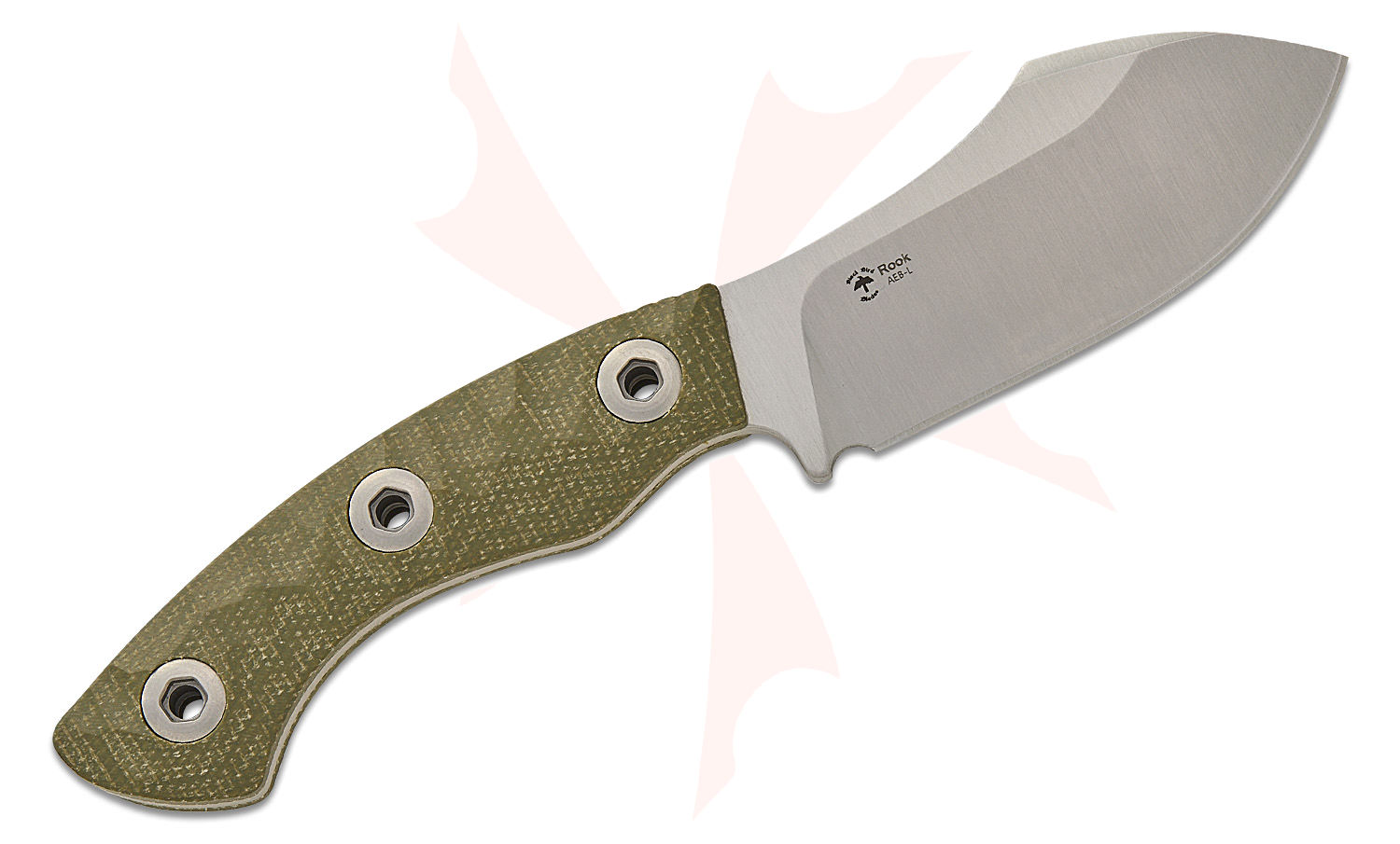 Kizer Cutlery Vincent Rizzo Rook Fixed Blade Knife 3.1