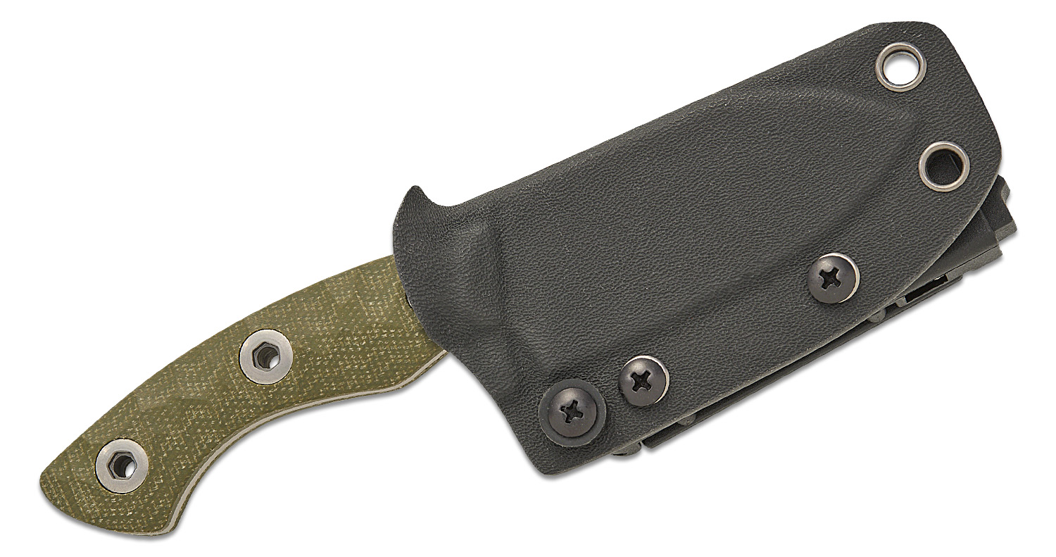 Kizer Cutlery Vincent Rizzo Rook Fixed Blade Knife 3.1