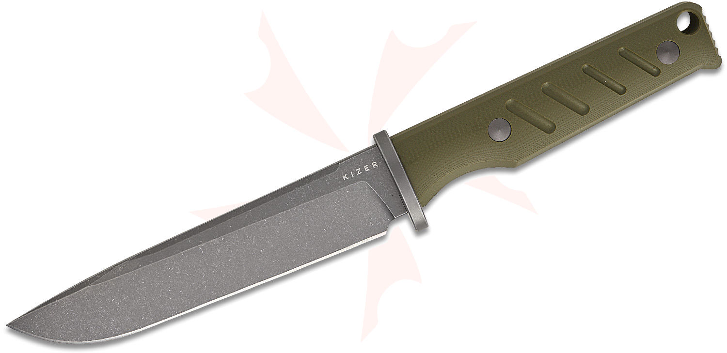 Kizer Cutlery Jonathan Styles Camp 180 Fixed Blade Knife 5.55