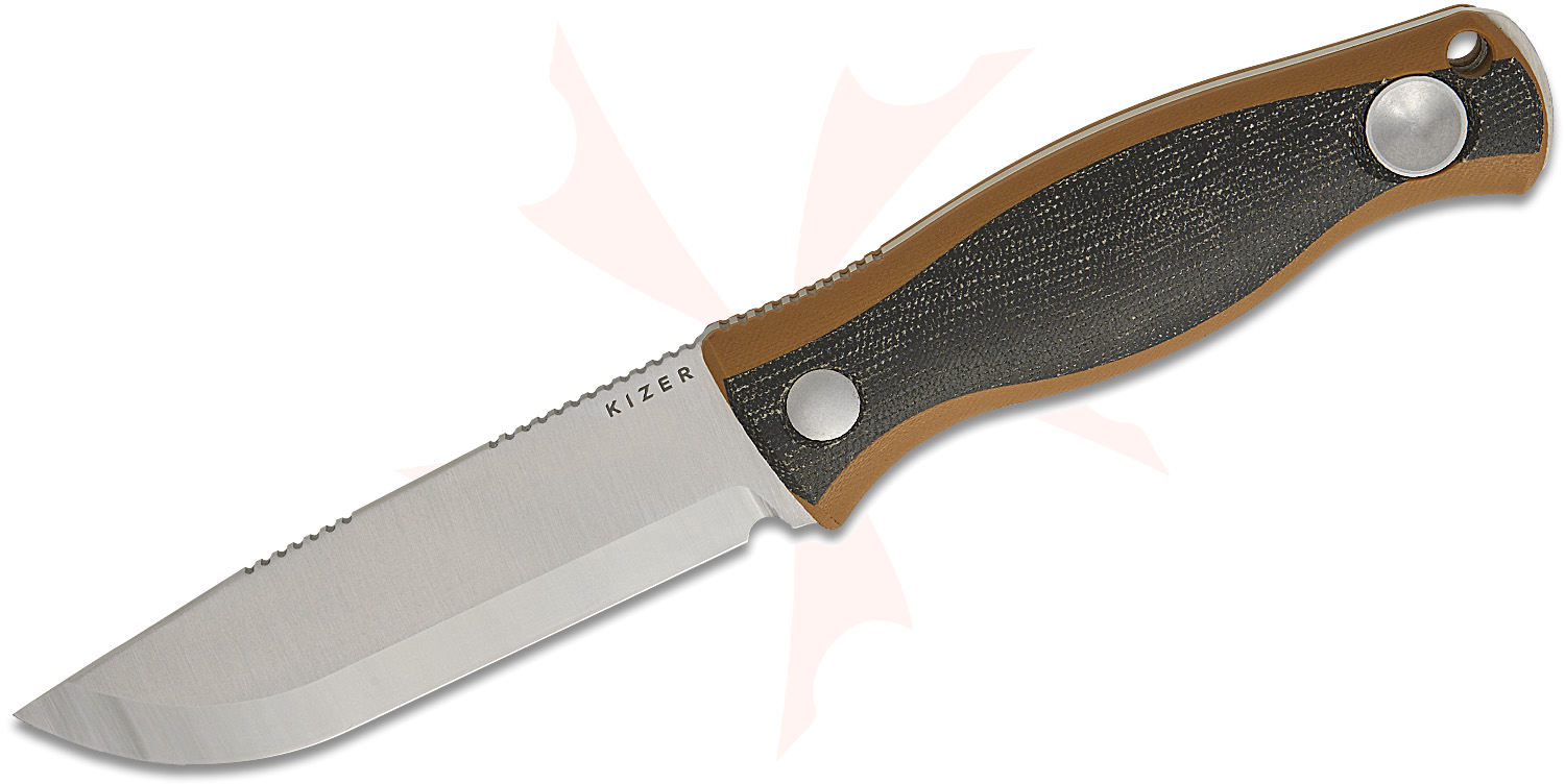 Kizer Cutlery Azo Polaris Fixed Blade Knife 4.23