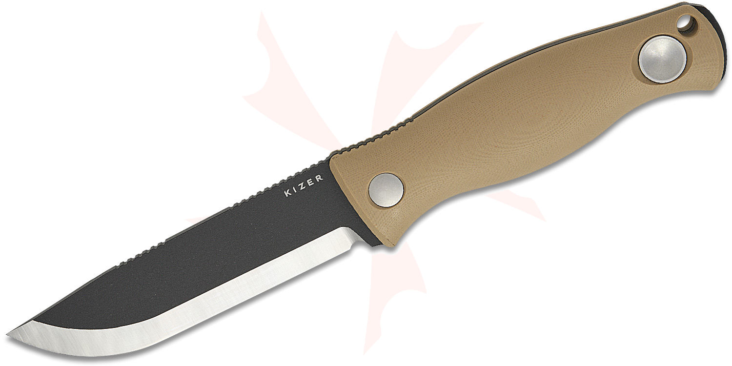Kizer Cutlery Azo Polaris Fixed Blade Knife 4.23