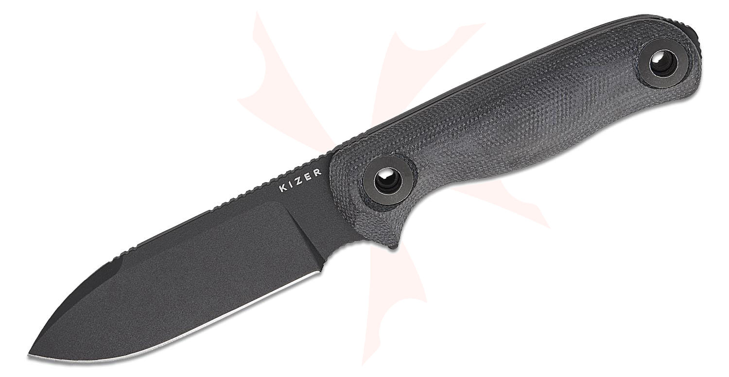 Kizer Cutlery Azo Drop Bear Fix 3 Fixed Blade Knife 3.8