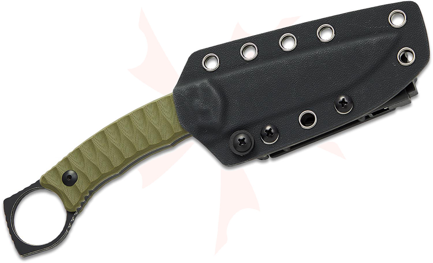 Kizer Cutlery Maksim Epifantsev BILLY BONES Fixed Blade Knife 3.54