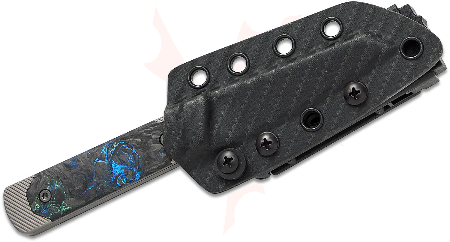 Kizer Cutlery Michael Herrick Hallow Pocket Fixed Blade Knife 2.94