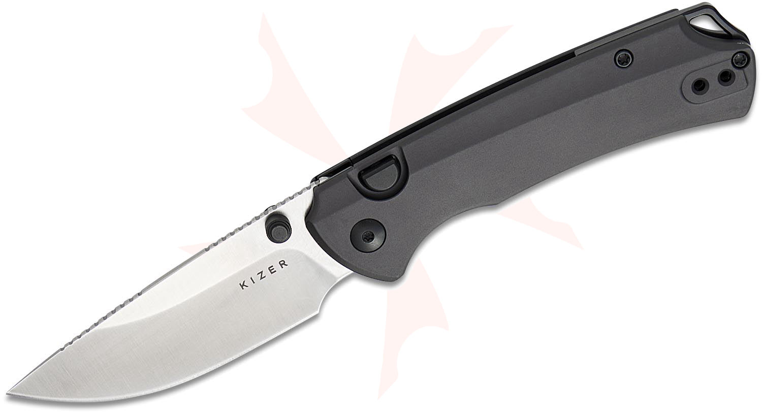 Kizer Cutlery Ulrich Hennicke Task I (T1) BD Button Liner Lock