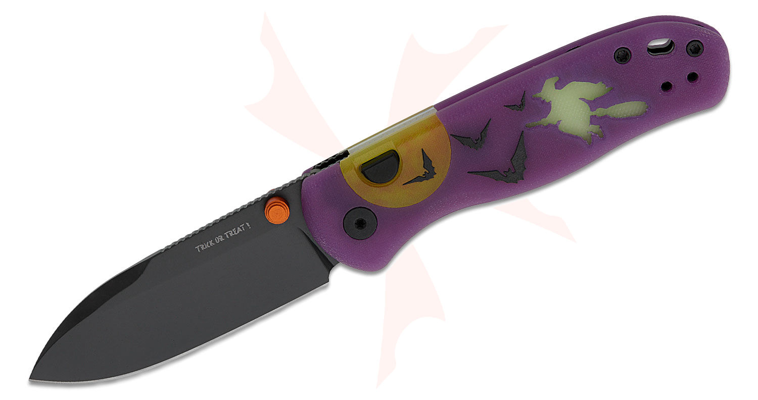 Kizer Cutlery Azo Drop Bear Zero Halloween Edition Button Liner