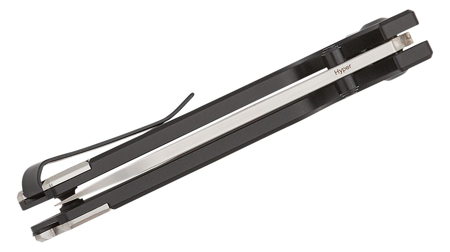 Kizer Cutlery Hyper Button Lock Folding Knife 2.99 Elmax Bubble  Stonewashed Drop Point Blade, Satin/Black Milled Titanium Handles -  KnifeCenter - Ki3632A3