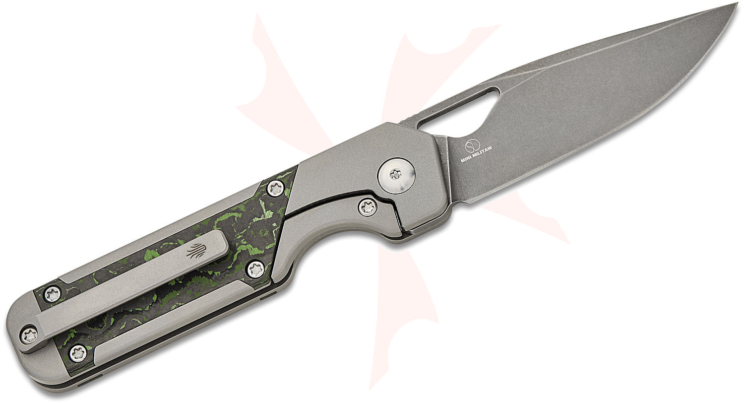 JK　モーリス Kizer Cutlery Jonathan Styles Mini Militaw Frame Lock Front