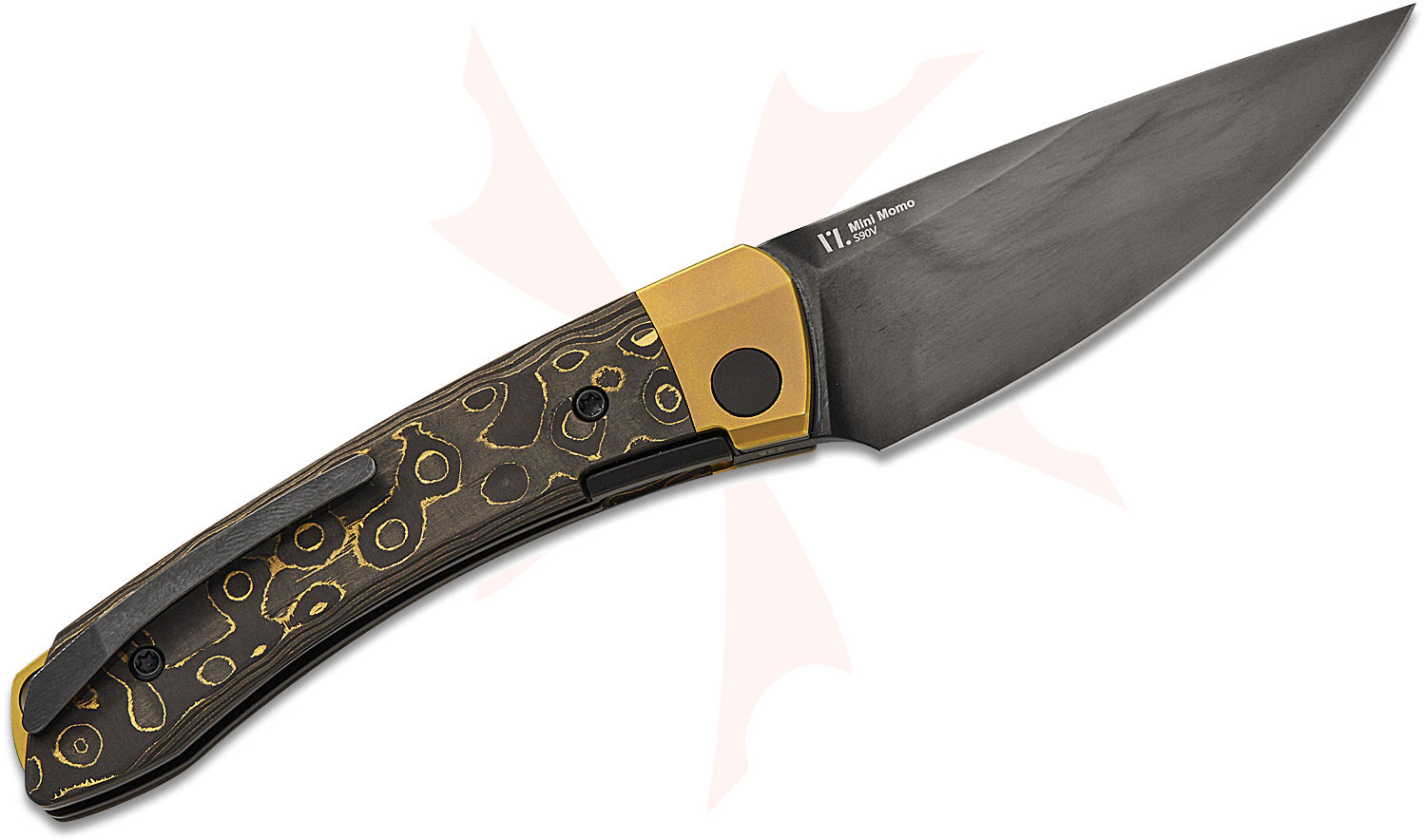 Kizer Cutlery Vladimir Legachev Mini Momo Liner Lock Front Flipper