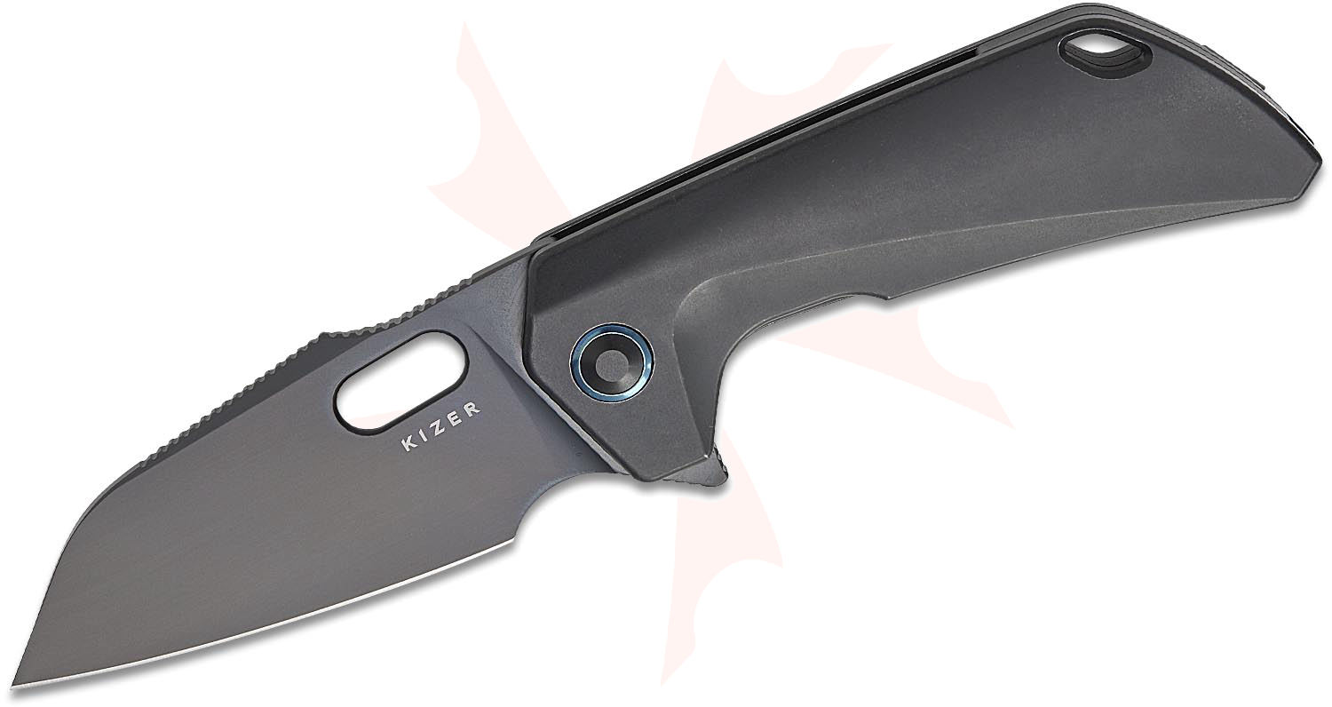 Kizer Cutlery Ben Taubert Takahe Frame Lock Flipper Knife 3.19