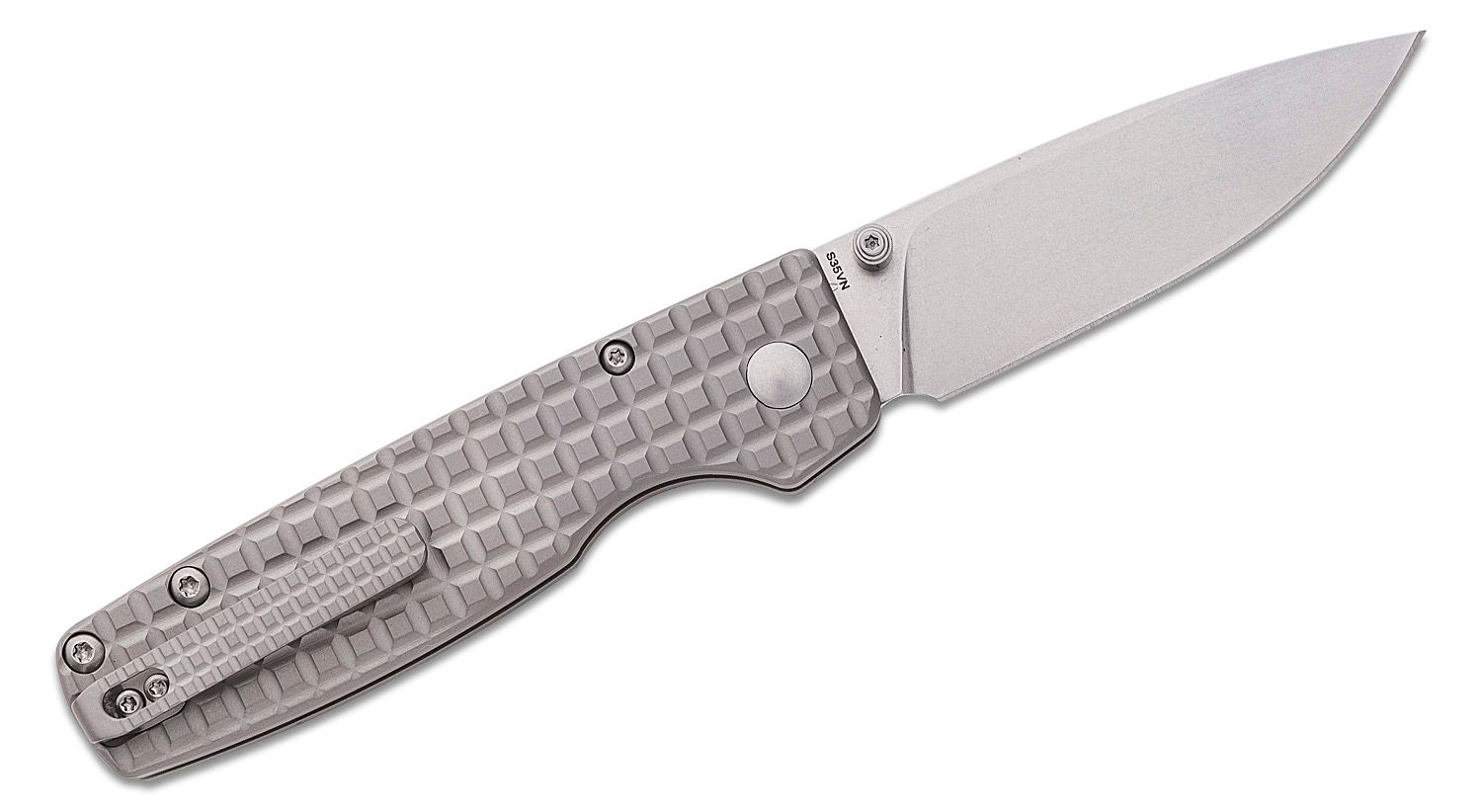 Kizer Cutlery Original(XL) Button Lock Folding Knife 3.25
