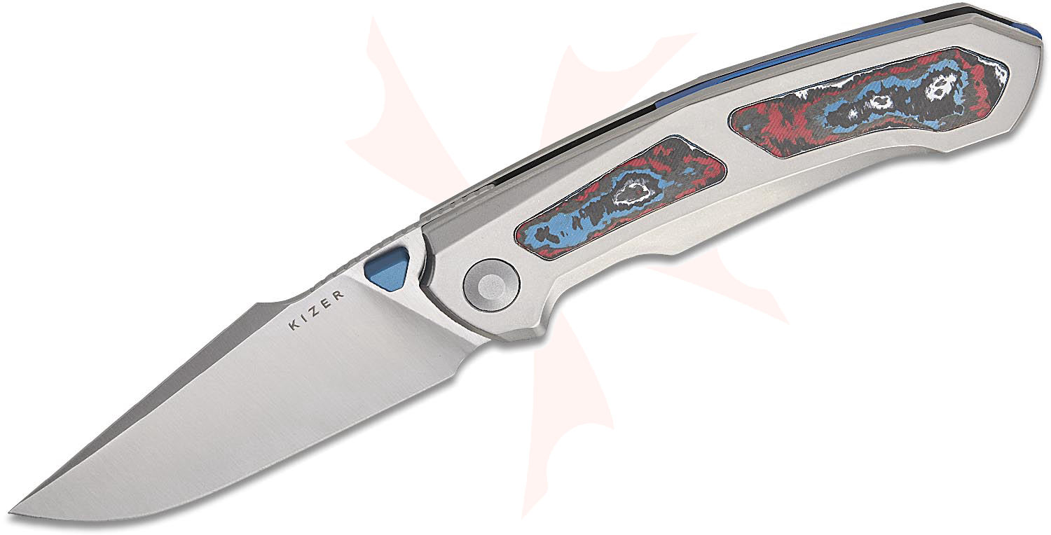 Kizer Cutlery Vu Huynh Nam Anh Feweed XL Frame Lock Front Flipper