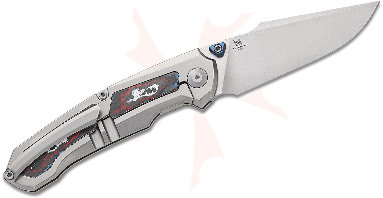 Kizer Cutlery Vu Huynh Nam Anh Feweed XL Frame Lock Front Flipper