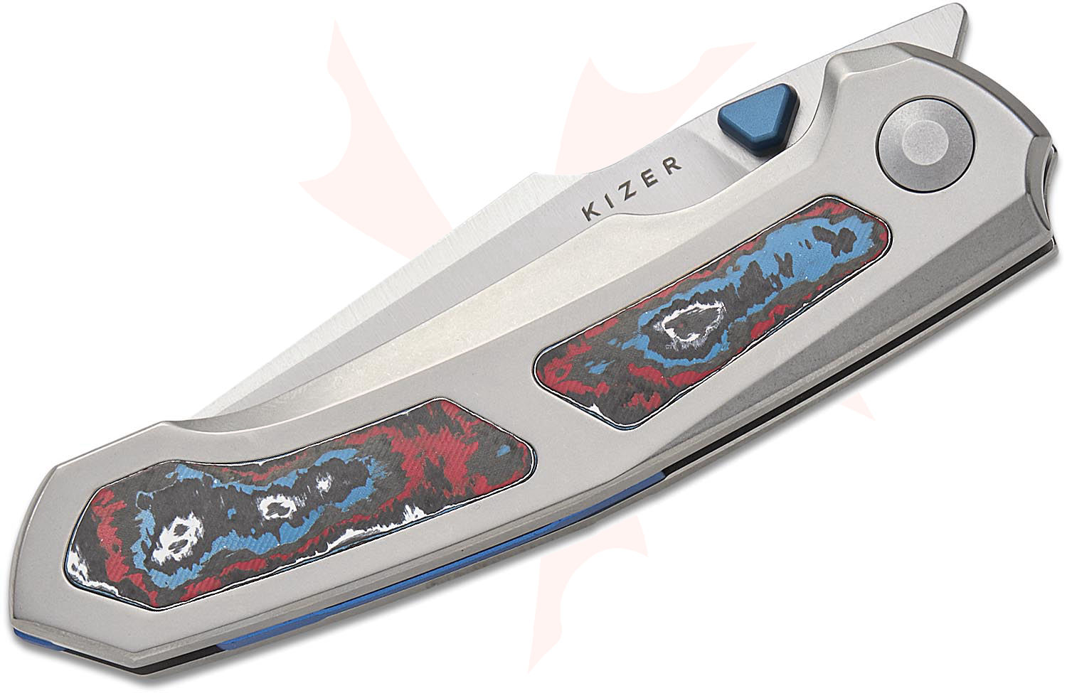 Kizer Cutlery Vu Huynh Nam Anh Feweed XL Frame Lock Front Flipper