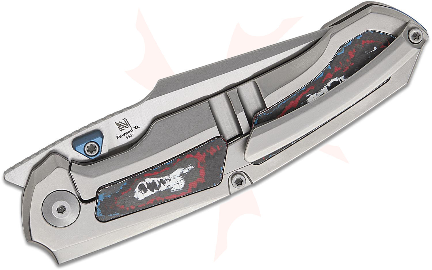 Kizer Cutlery Vu Huynh Nam Anh Feweed XL Frame Lock Front Flipper