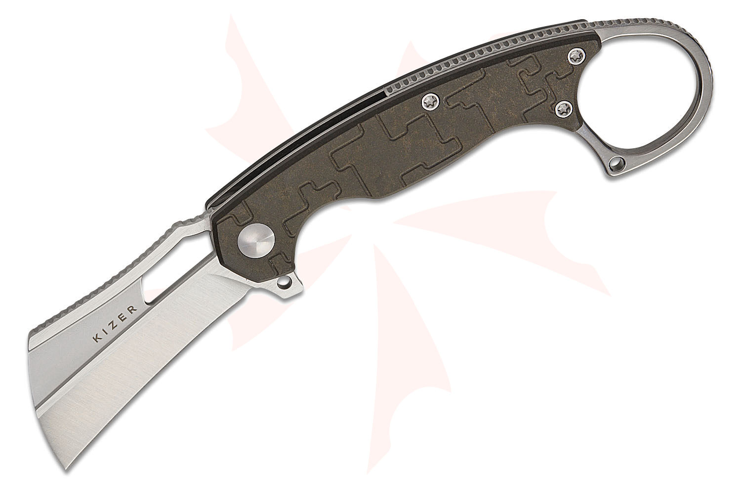 Kizer Cutlery Vanguard Dodo Liner Lock Flipper Knife 2.19