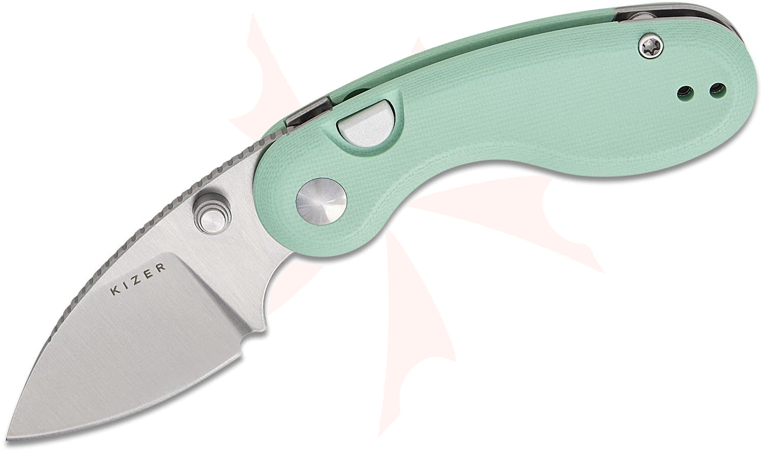 Kizer Cutlery Vanguard Microbe Button Liner Lock Folding Knife
