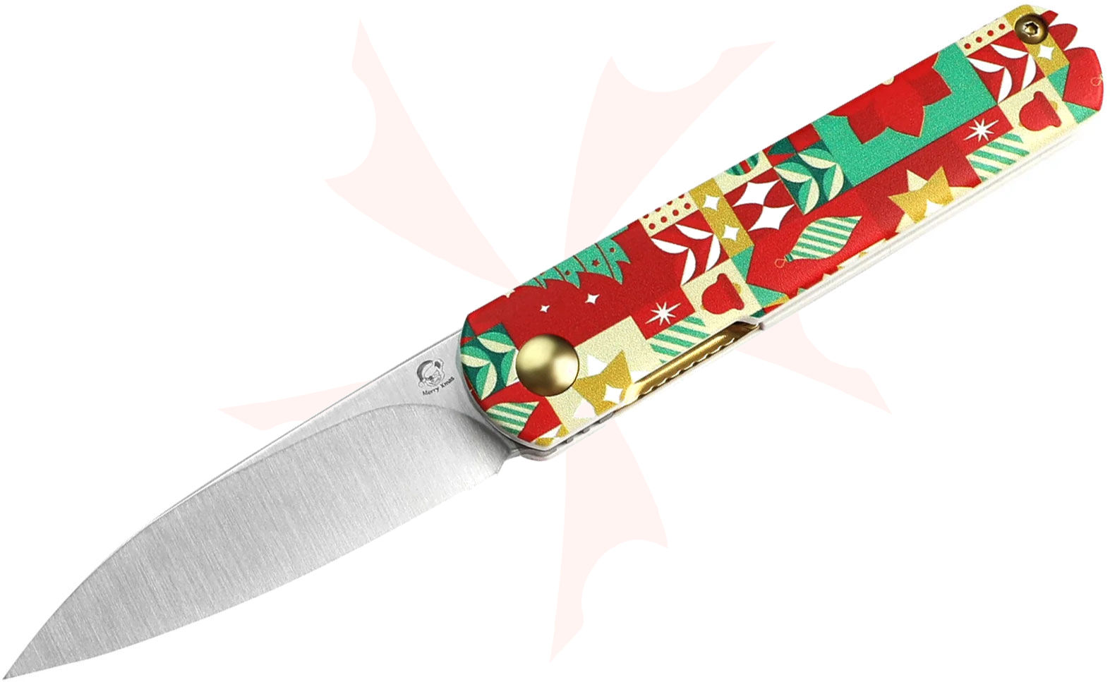 Kizer Cutlery Vanguard Limited Christmas Edition Justin Lundquist