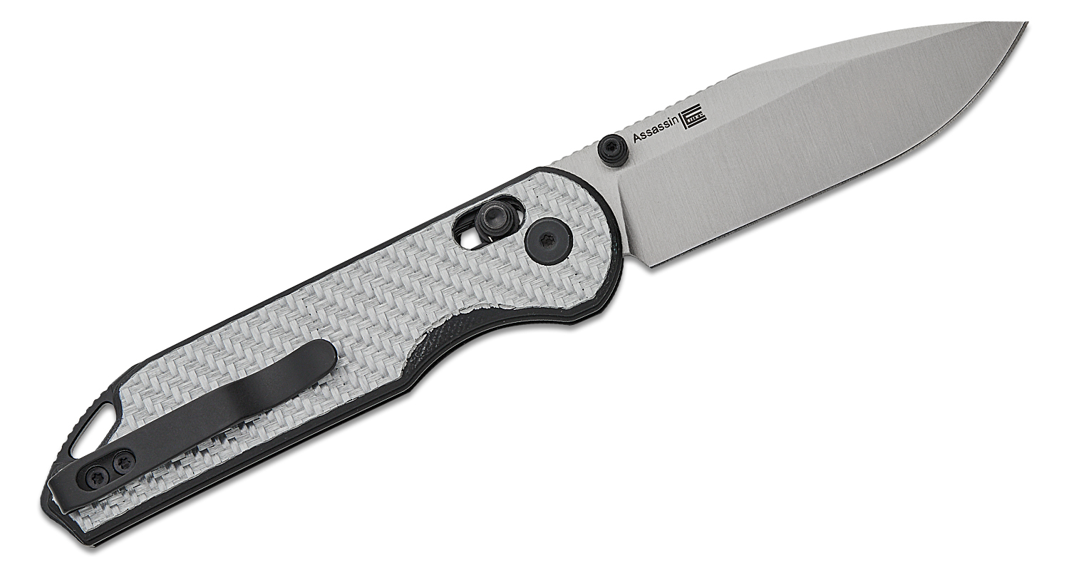 Kizer Cutlery Vanguard Carlos Elstner Assassin Clutch Lock Flipper