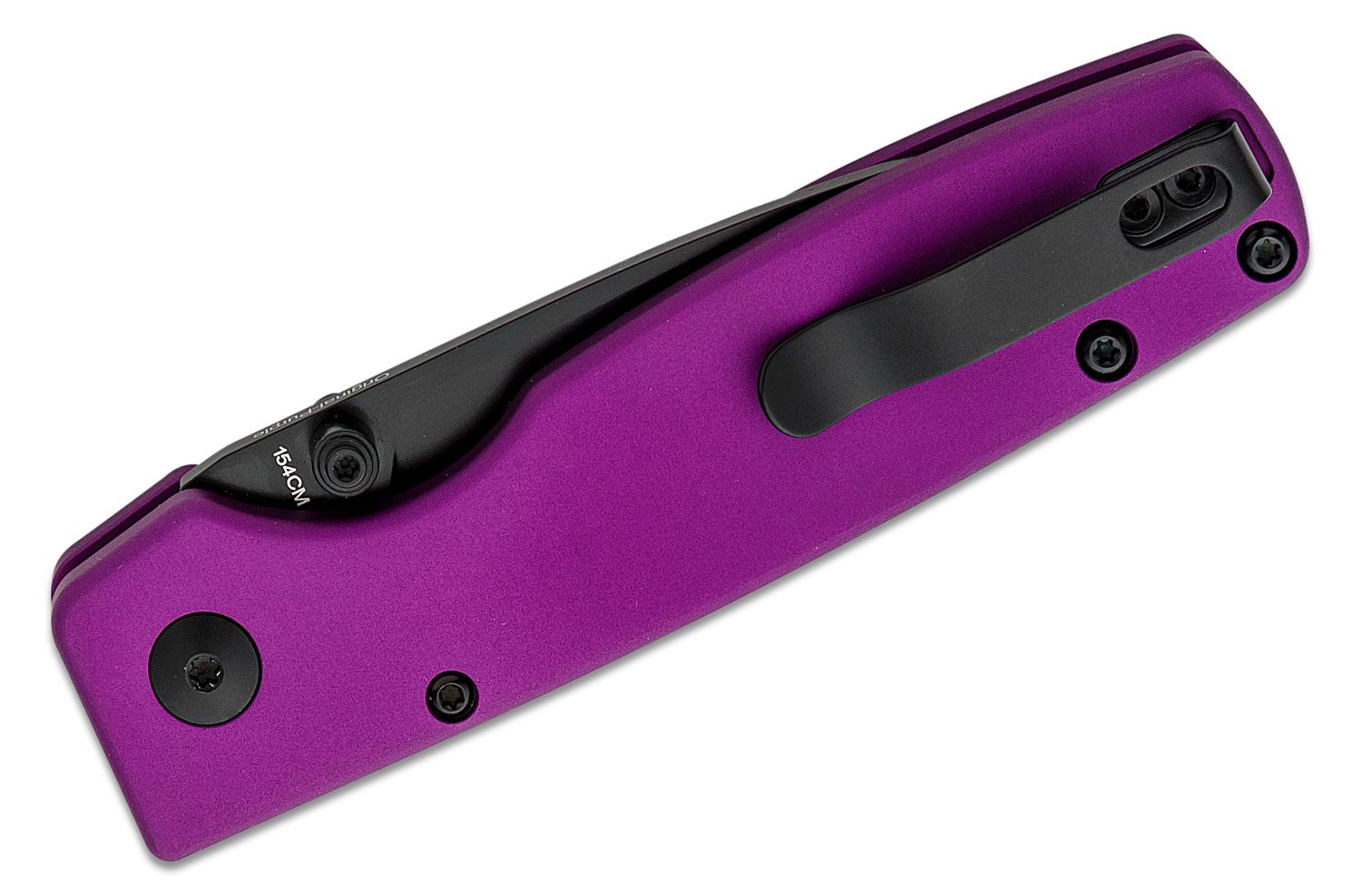  Kizer Original Folding Knife 3 Inches, 154CM Steel Blade Purple  Aluminum Handle EDC Pocket Knives 3605C4 : Tools & Home Improvement