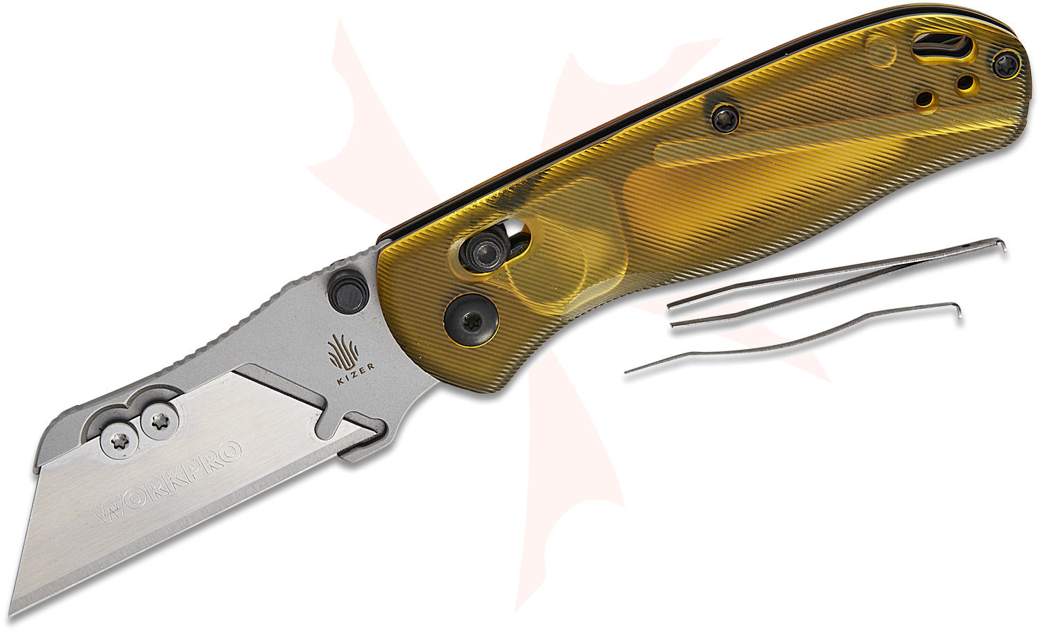 Kizer Cutlery Siren 1 Titanium Whistle – Robuste Titan-Pfeife